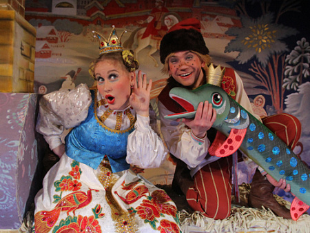 Спектакль "Сказка про Емелины Чудеса и царевну Несмеяну..." Спектакль "Сказка про Емелины Чудеса и царевну Несмеяну..."