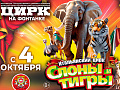 Цирковой спектакль "Итальянский цирк: слоны и тигры" Цирковой спектакль "Итальянский цирк: слоны и тигры"