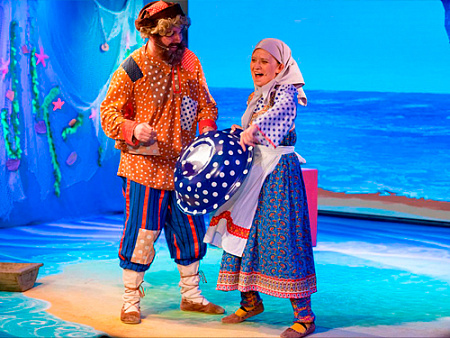 Спектакль "Сказка о рыбаке и рыбке" Спектакль "Сказка о рыбаке и рыбке"