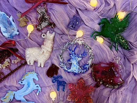 Мастер-класс "Создаём ёлочные игрушки из эпоксидной смолы" Мастер-класс "Создаём ёлочные игрушки из эпоксидной смолы"